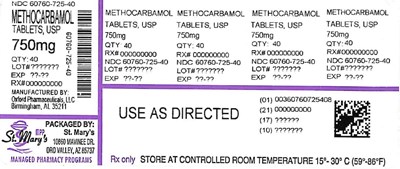 725-40 (Methocarbamol 60760 725 40)